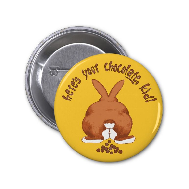 button pins rabbit poop
